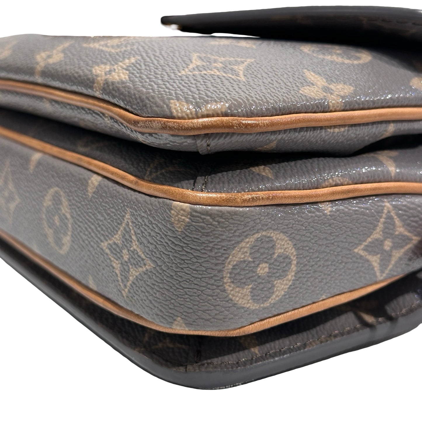 Used LOUIS VUITTON Autres Touiles Monogram Pochette Métis Shoulder Bag Gray GHW