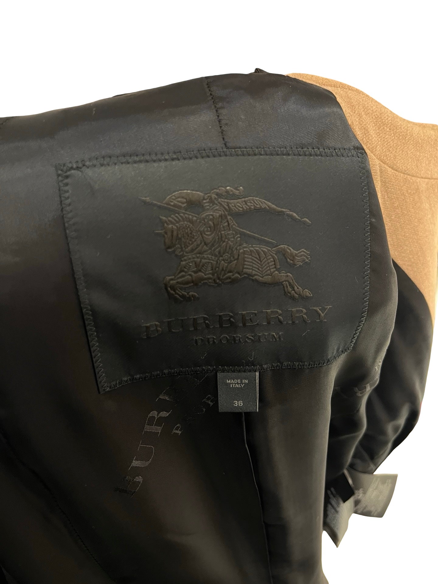 Used BURBERRY Trench Coat Clothes Brown