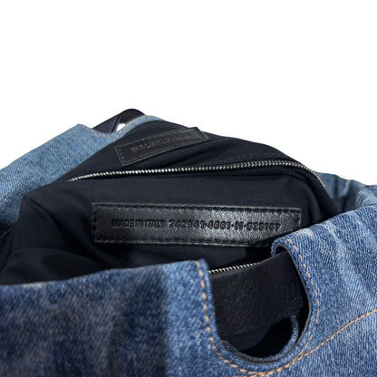 Used BALENCIAGA Denim Tote bag Accessories Blue