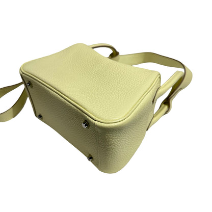 HERMES MINI LINDY I8 YELLOW PHW [3001150]