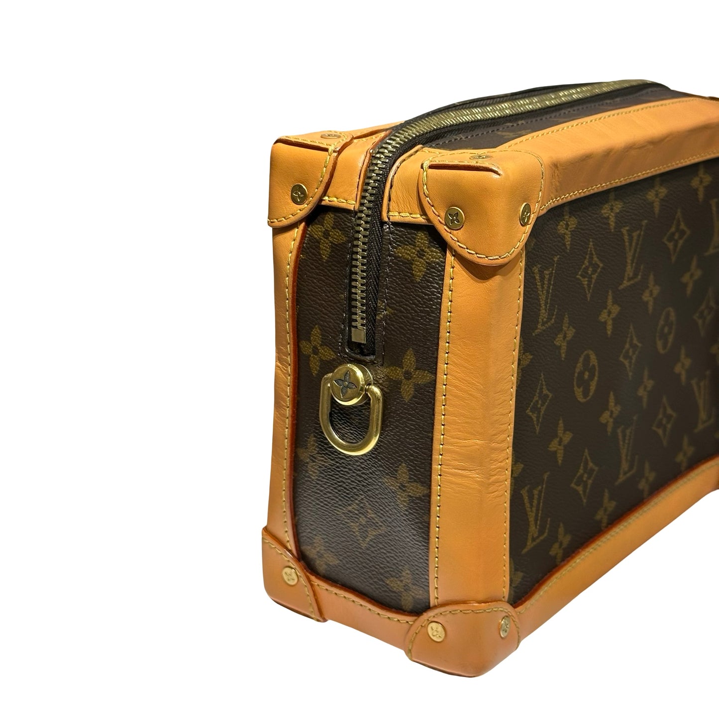 LV TRUNK MONOGRAM ECLIPSE CANVAS SHOULDER BAG [3000596]