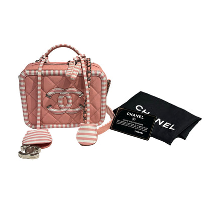 CHANEL PINK VANITY CASE [3001053]