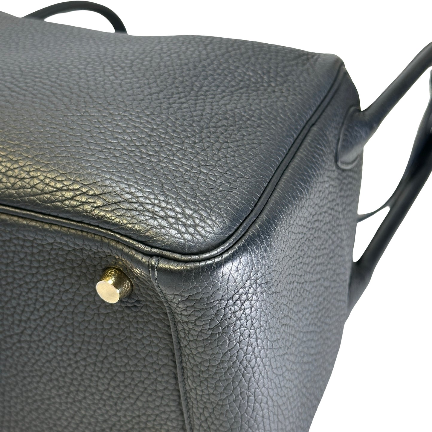 Used HERMES Tc Lindy 26 Shoulder Bag Black Ghw