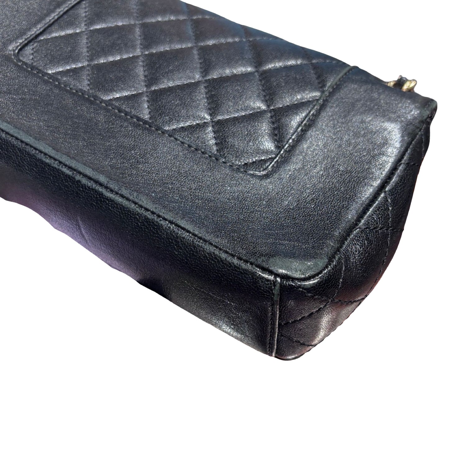 Used CHANEL Chain Shoulder Bag Shoulder Bag Black GHW