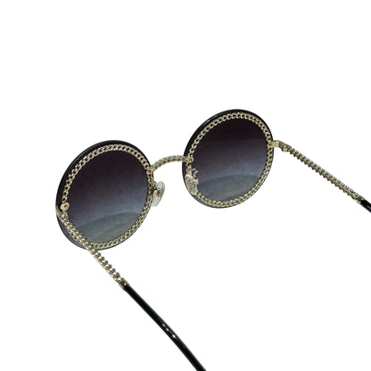 Unused CHANEL Chanel Classic Sunglasses SUNGLASSES Black