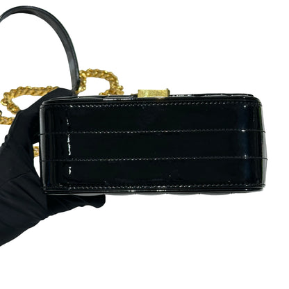 Used SAINT LAURENT Cross Body Bag Black GHW