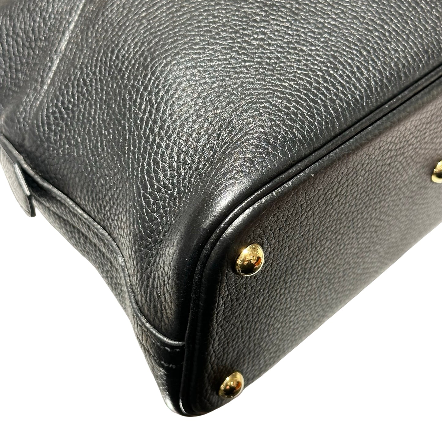 Hermès Bolide 31 Two Way Shoulder Bag Black GHW