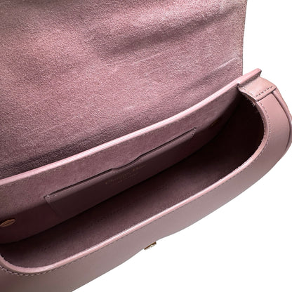 Used DIOR Box Calfskin Dior Bobby Crossbody Bag Rose des Vents