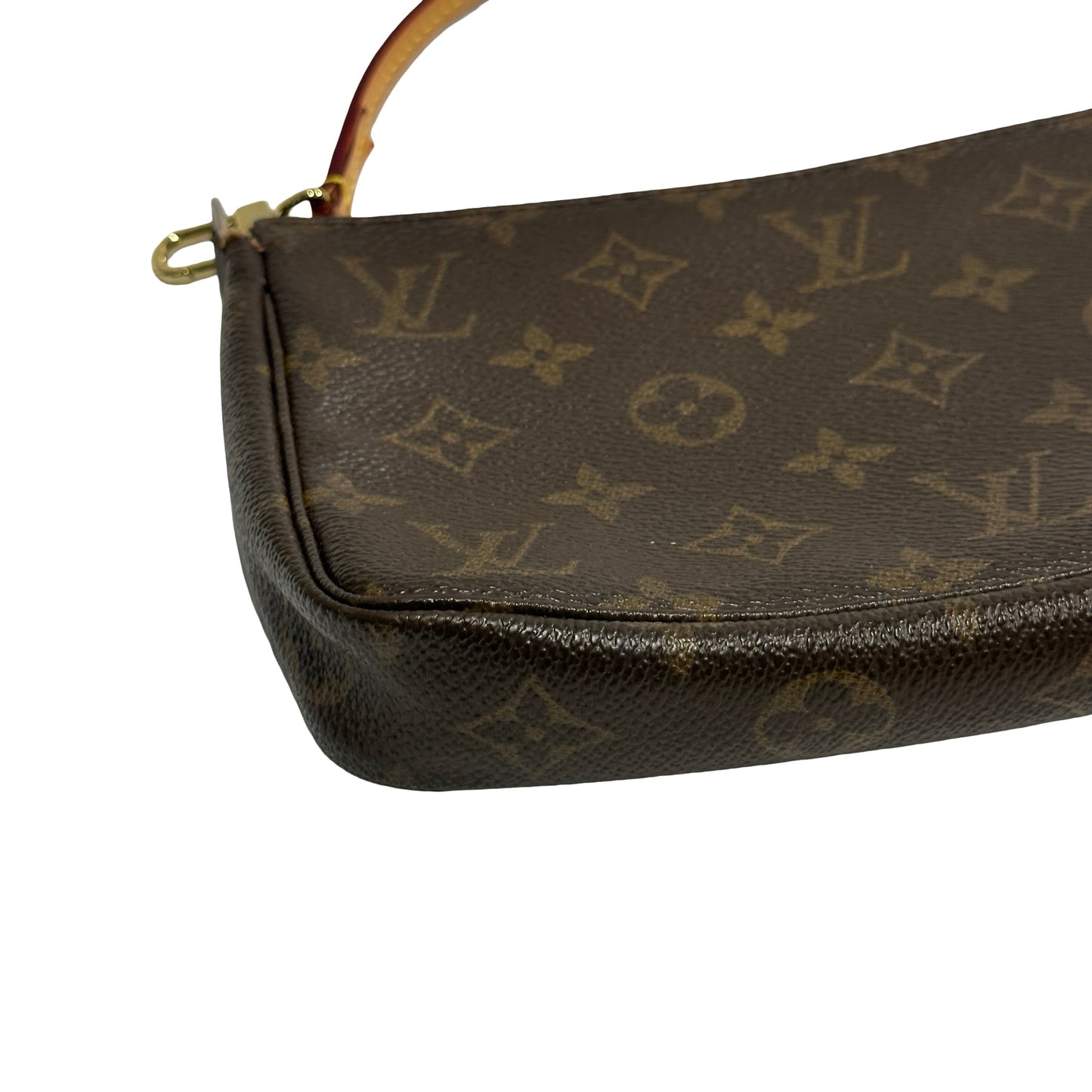 Used LOUIS VUITTON Monogram Pochette Accessoires Pouchette Brown
