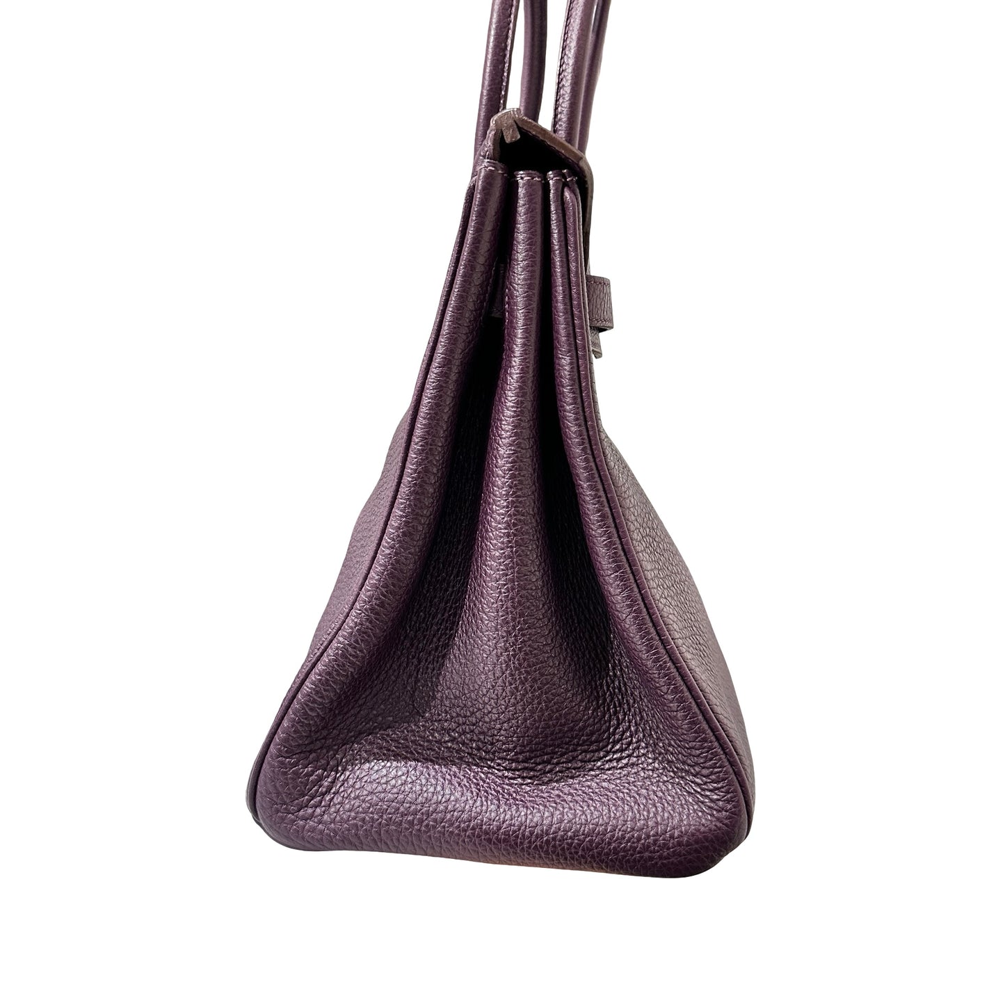 Used Hermès Birkin Handbag Purple PHW