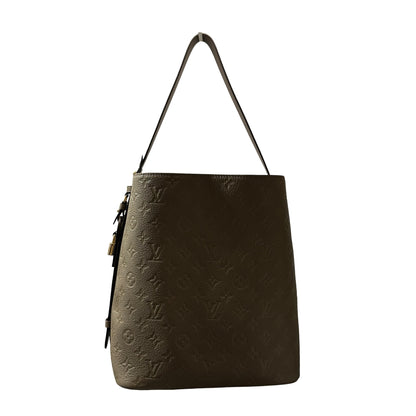 Used LOUIS VUITTON All in GM Shoulder Bag Brown GHW