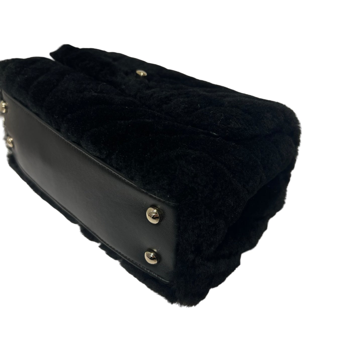 Faux fur Coco handle Two Way Shoulder Bag [101205]