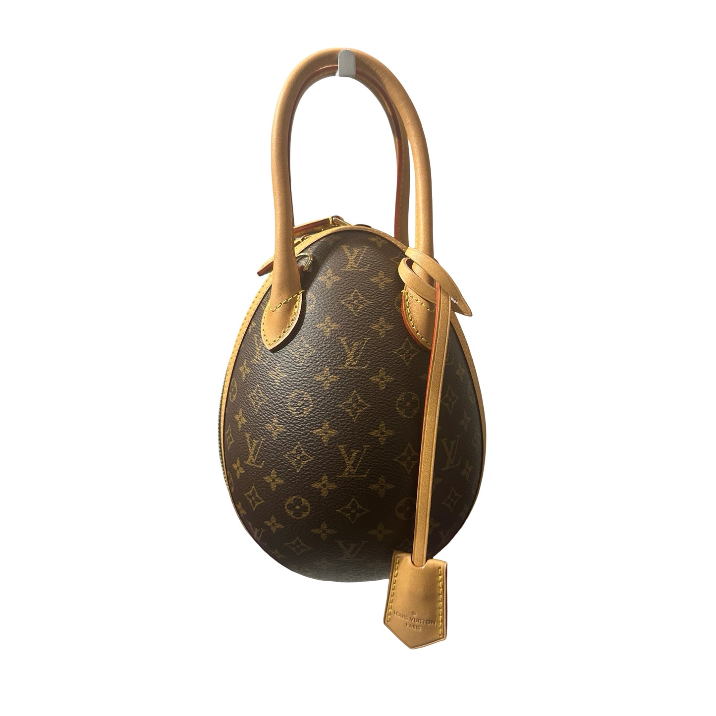 Used LOUIS VUITTON Monogram Canvas Monogram Egg Bag Clutch PHW Monogram