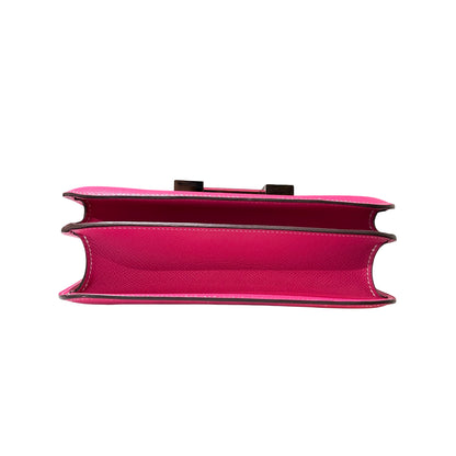 Used Hermès Constance 24 Shoulder Bag Pink PHW