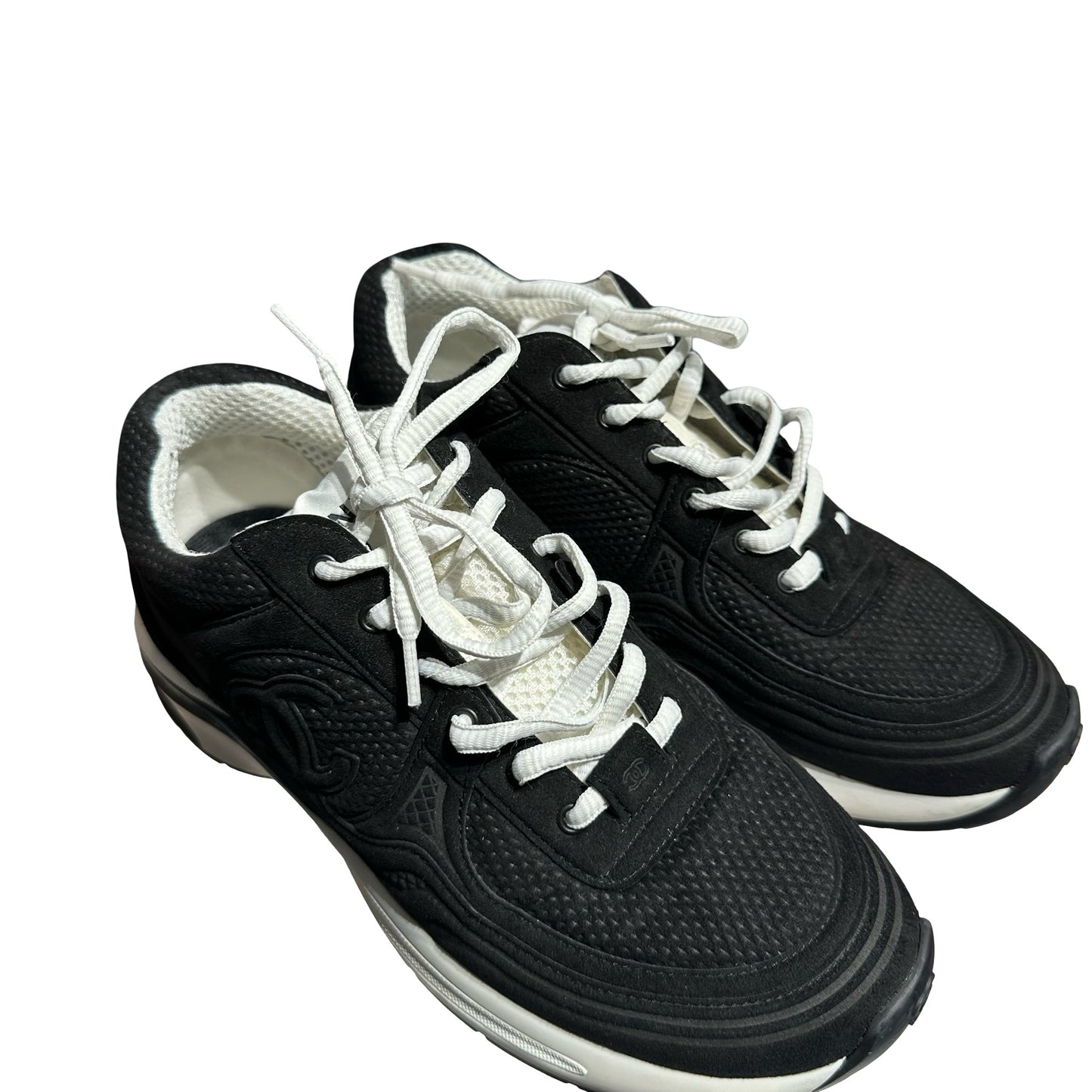 CHANEL BLACK SNEAKER [20000336]