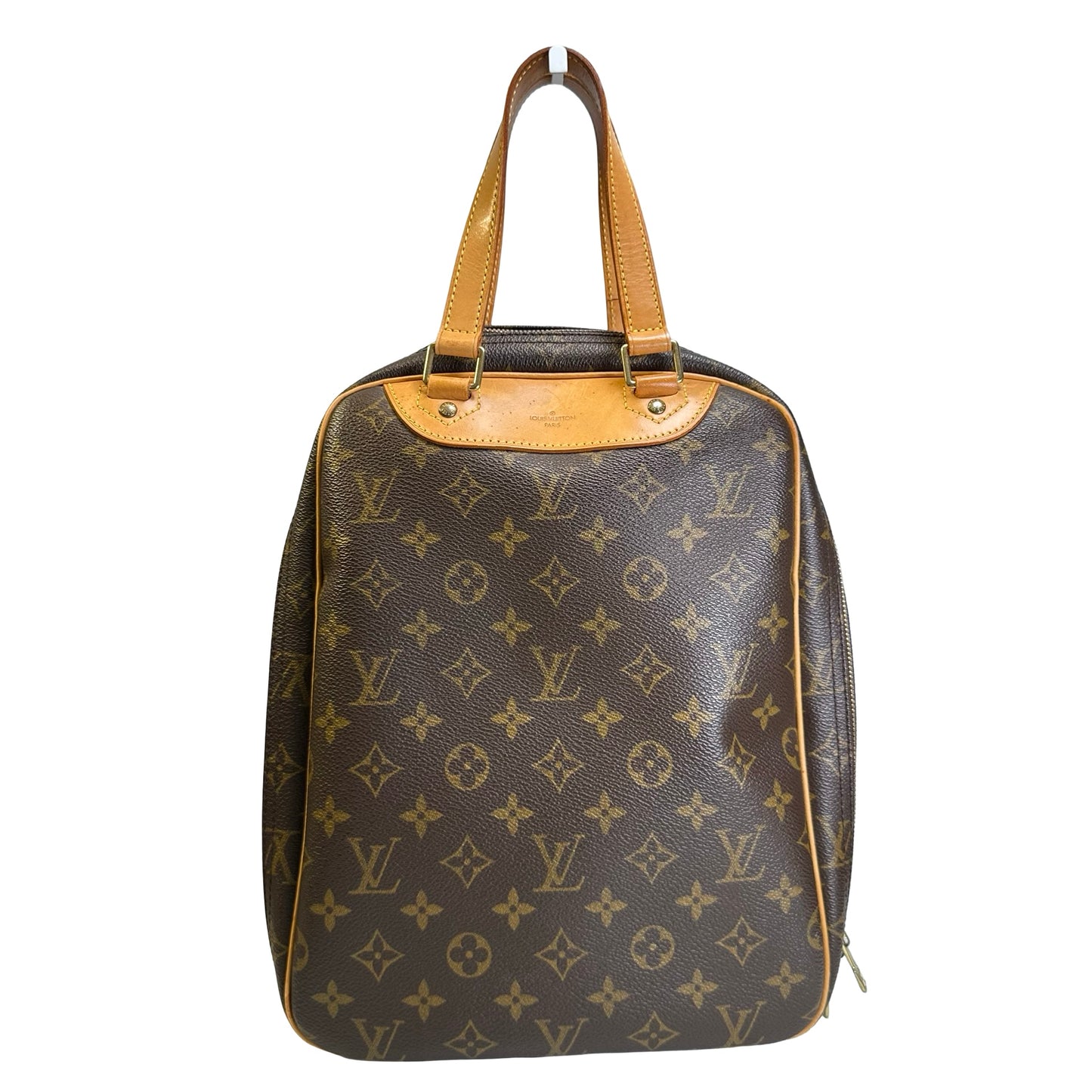 Used LOUIS VUITTON Monogram Canvas Montsouris Handbag Brown GHW