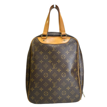 Used LOUIS VUITTON Monogram Canvas Montsouris Handbag Brown GHW