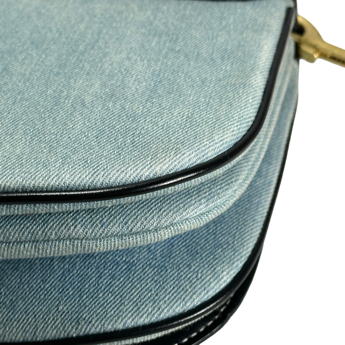 Used SEE BY CHLOE Denim Hana Shoulder Bag Blue