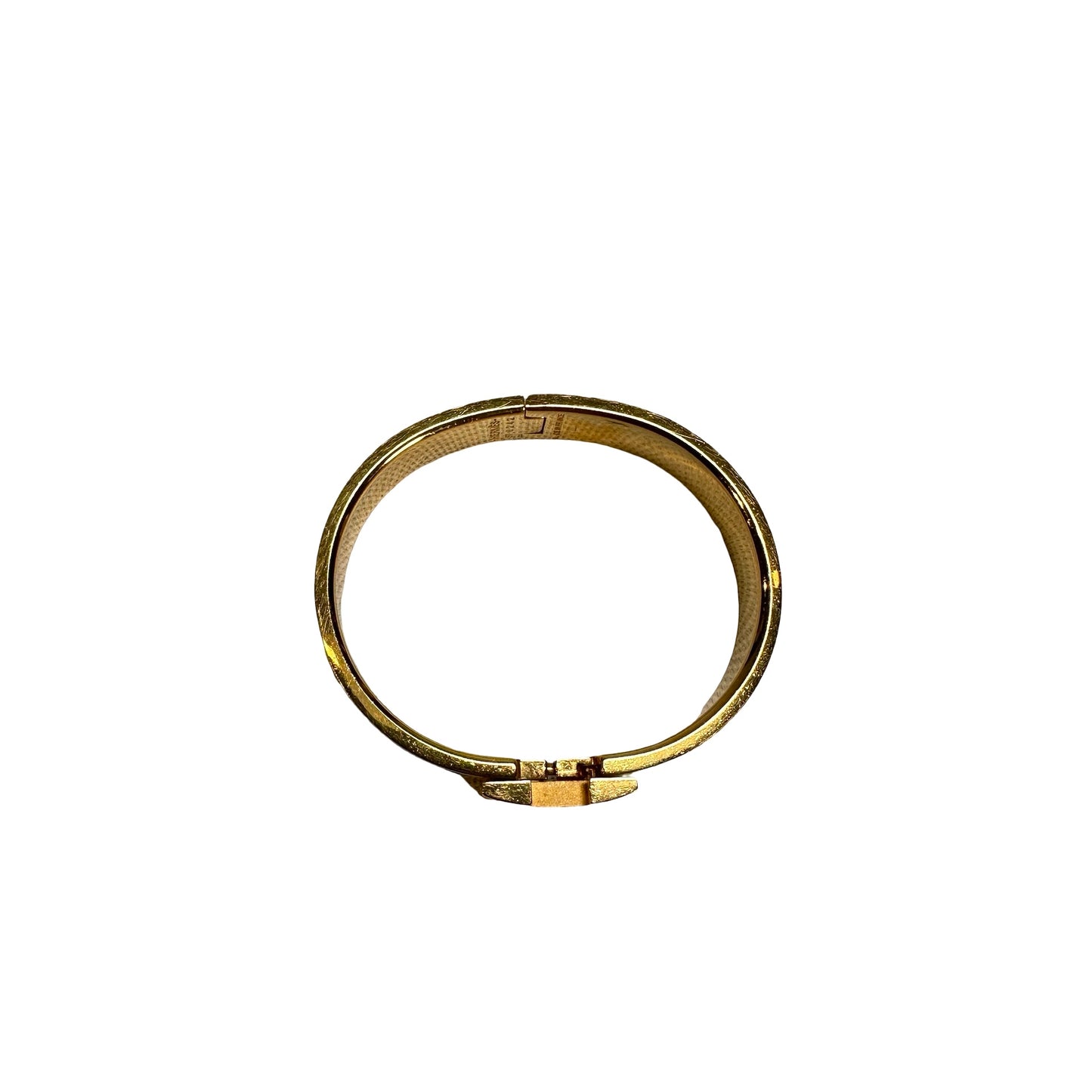 Used HERMES Bracelet BRACELET Green GHW