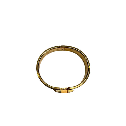 Used HERMES Bracelet BRACELET Green GHW