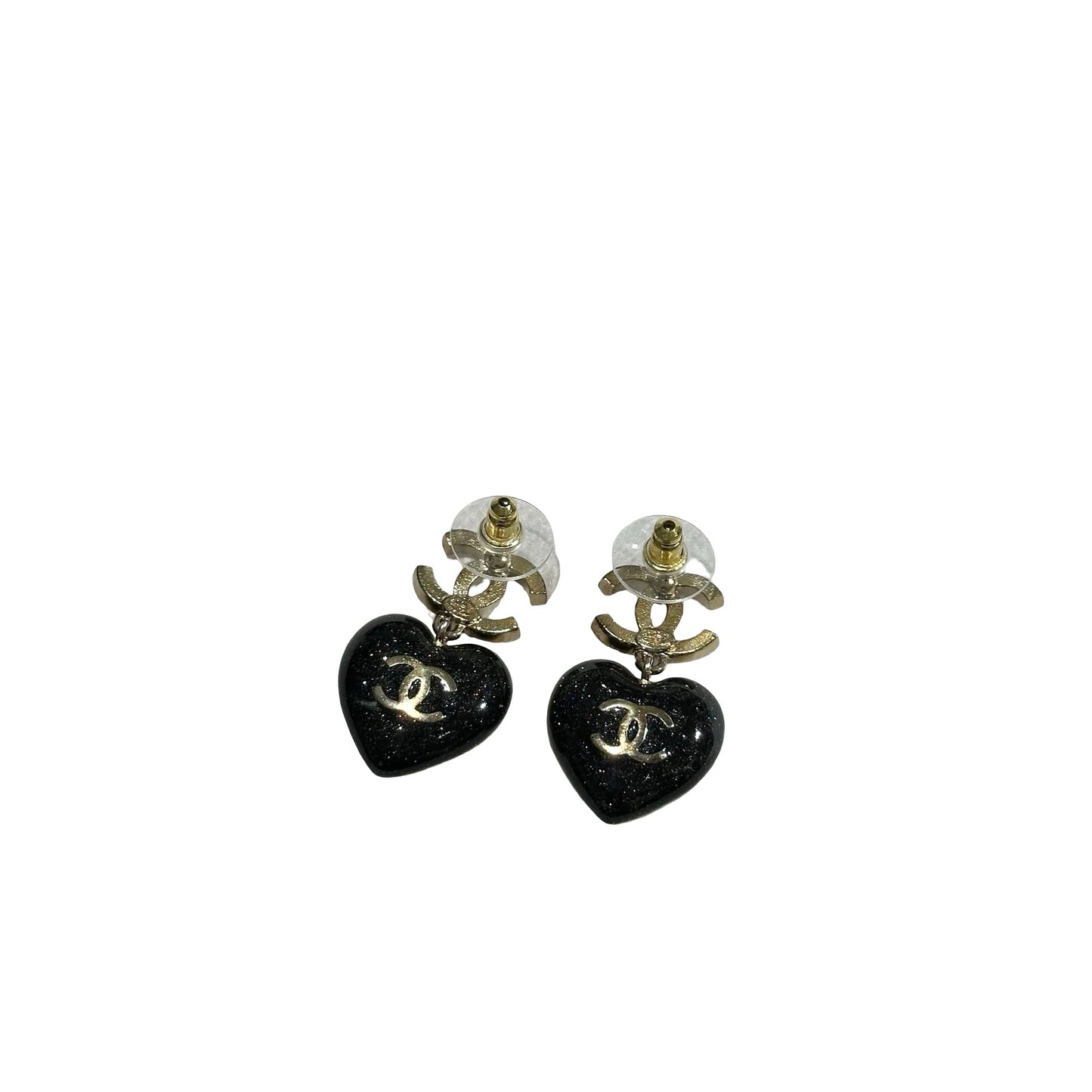 Used Chanel Earrings Gold