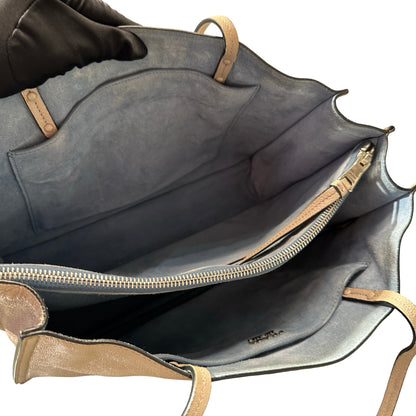 Used PRADA Shoulder Shoulder Bag Brown PHW