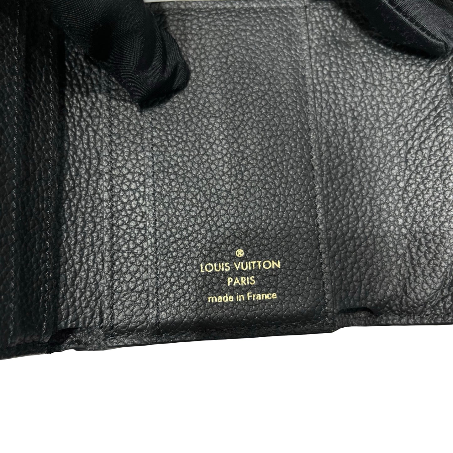 Used LOUIS VUITTON Wallet Black GHW