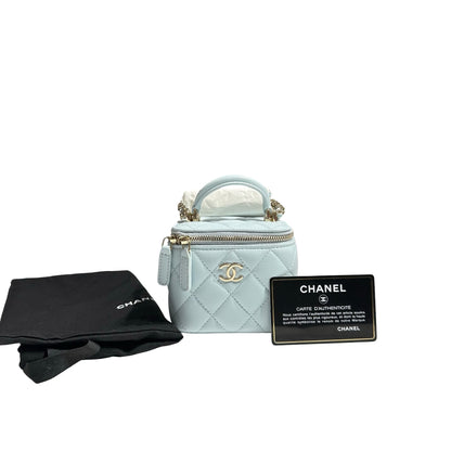 CHANEL MINI VANITY BLUE [2004213]