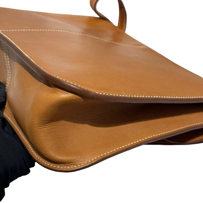 Used HERMES Barenia Calfskin Halzan 31 Handbag Barenia PHW