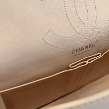 Used CHANEL Quilted 2.55 Reissue Shoulder Bag Pink Cream Ombre