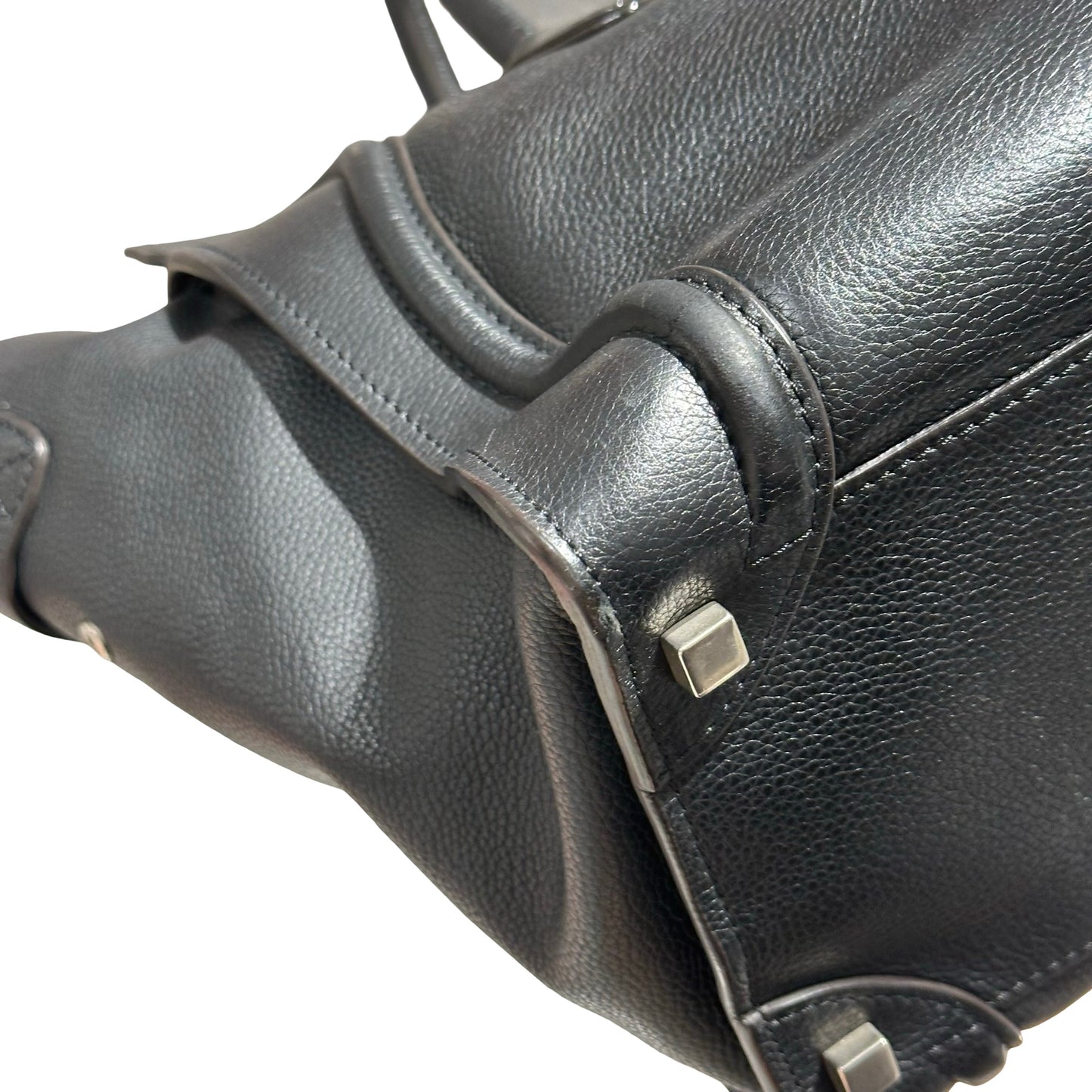 Used CÉLINE Luggage Large Handbag Black