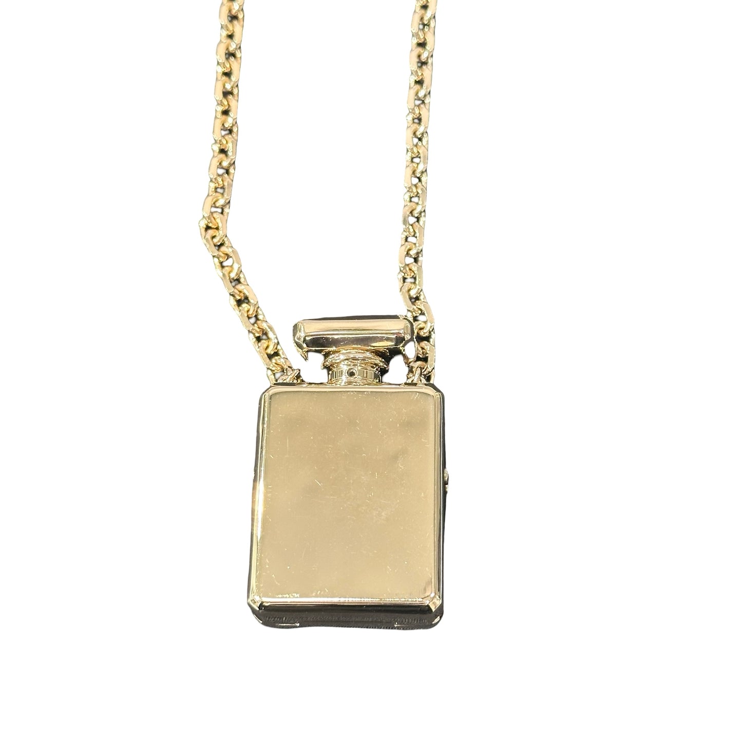 Used Chanel Yellow Gold Necklace Gold