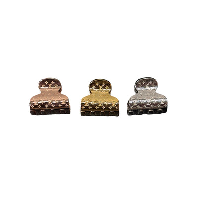 Used LOUIS VUITTON Hair clip Accessories Rose Gold Silver Gold