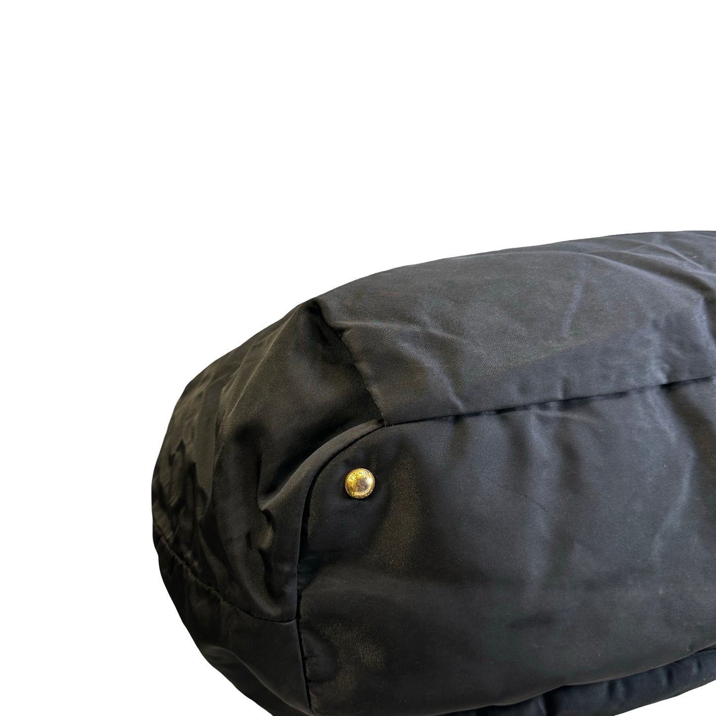 Used PRADA Nylon Tote Tote Bag Black