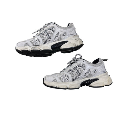 Used DIOR Sneakers Shoes Black White
