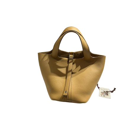 HERMES PICOTIN 18 BISCUIT TC PHW [3000667]