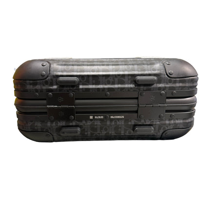 Used DIOR X RIMOWA Oblique Personal Clutch Briefcase Black