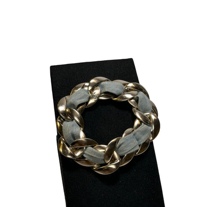 Used Chanel Denim Blue Bracelet Jewellery Denim Blue GHW