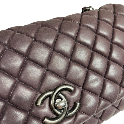 CHANEL CHAIN SHOULDER BAG PURPLE [3000789]