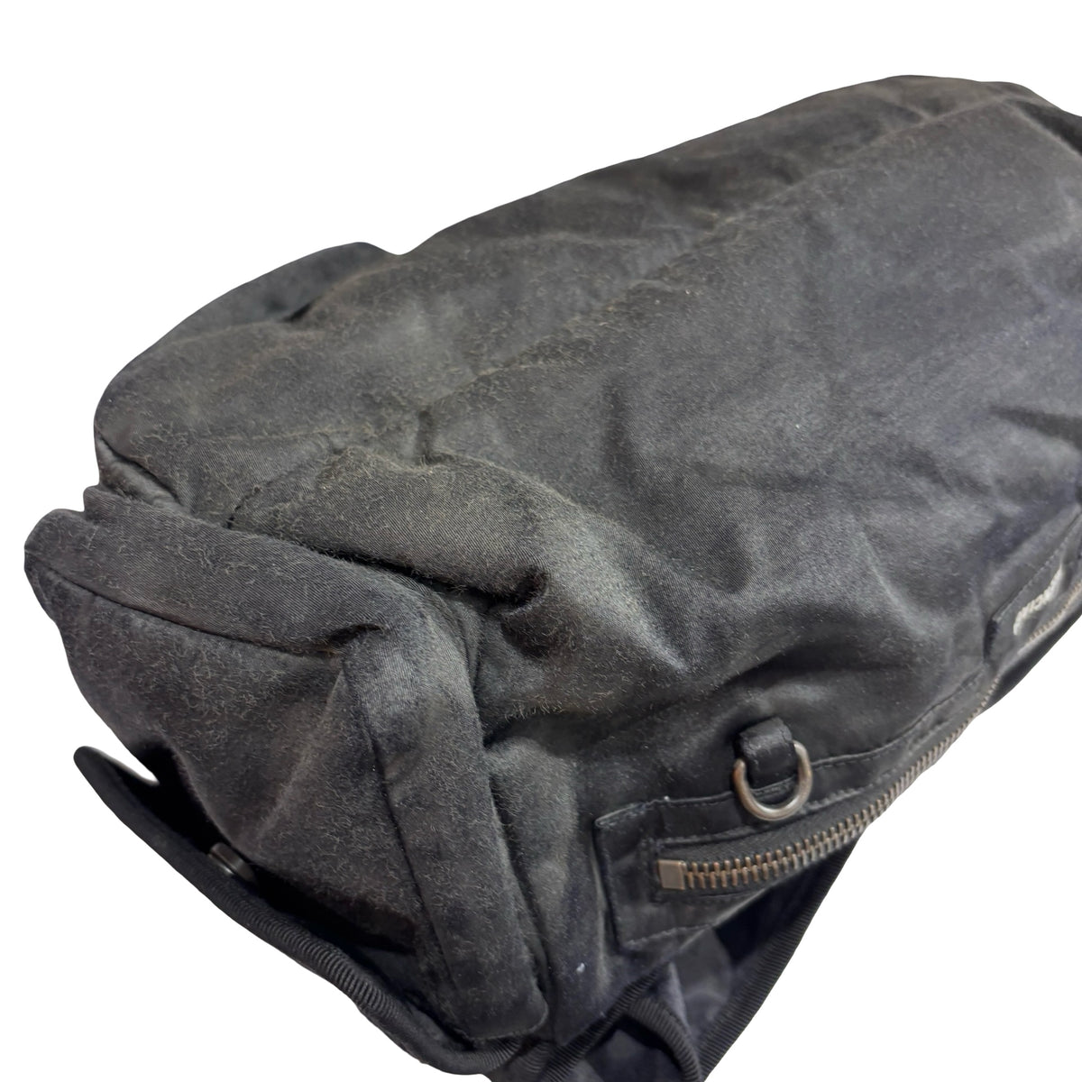 Used BALENCIAGA Solid Explorer Belt Bag Belt bag Black
