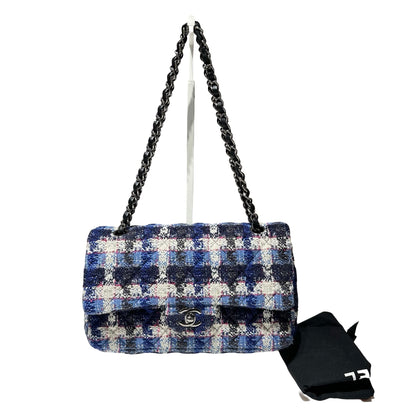 Matelasse Quilted Tweed  Two Way Shoulder Bag [101735]