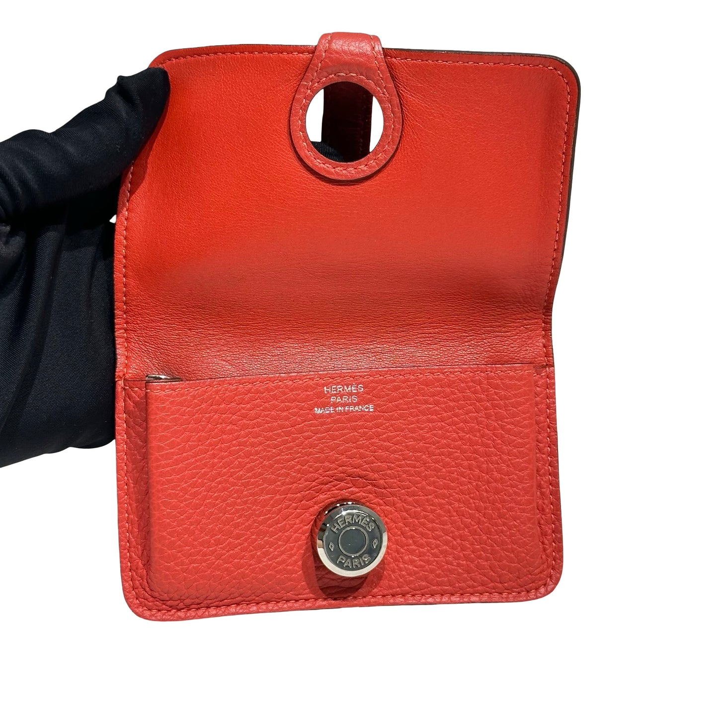 HERMES PINK KEY POUCH [20004095]