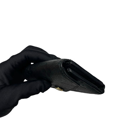 Used LOUIS VUITTON Wallet Black GHW