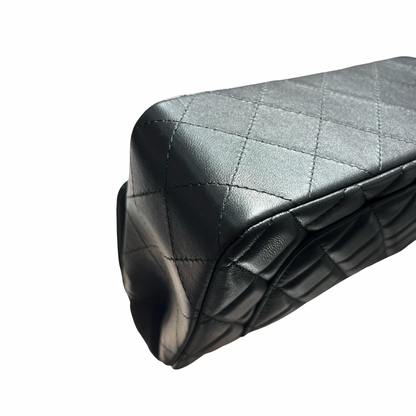 CHANEL CF 20 BLACK LAMBSKIN GHW [3000611]