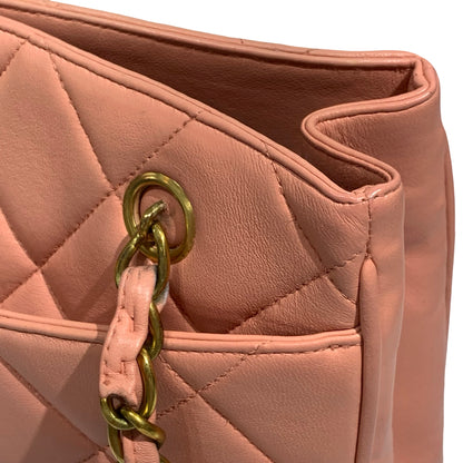 CHANEL VINTAGE CC TURN-LOCK CHAIN SHOULDER BAG [A04210]