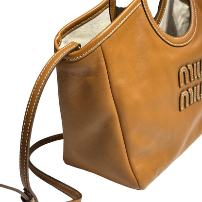 MIU MIU IVY BAG BROWN [20004203]