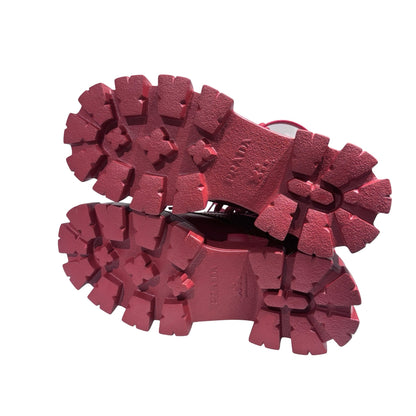 PRADA RED SHOES [3000887]