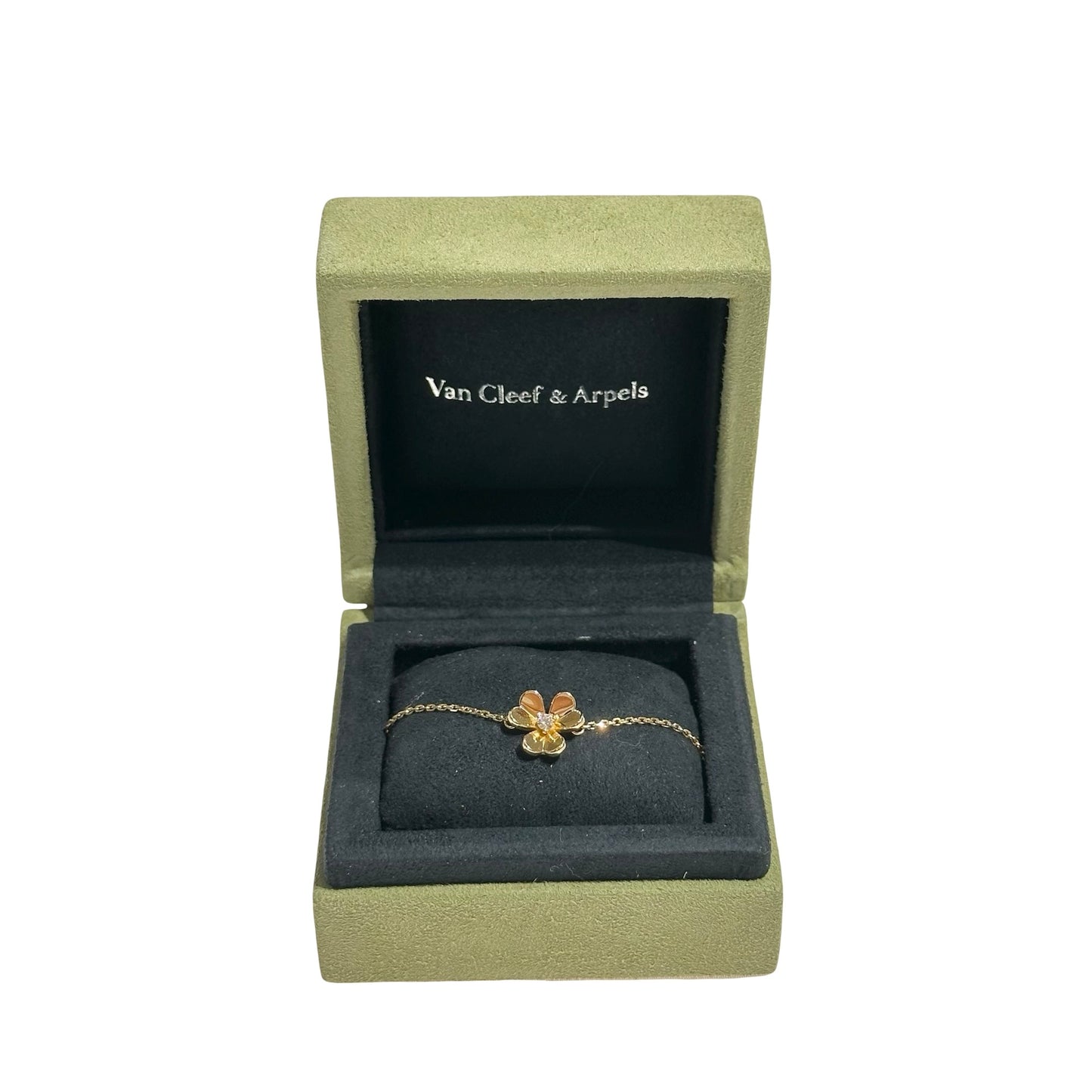 VCA 18K FRIVOLE DIAMOND BRACELET [3000384]