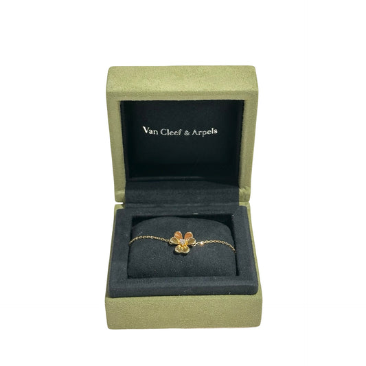 VCA 18K FRIVOLE DIAMOND BRACELET [3000384]