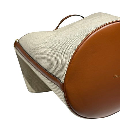 CELINE CANVAS SHOULDER BAG [A04189]